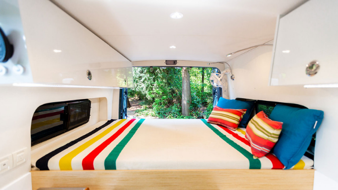 Interior boat cabin